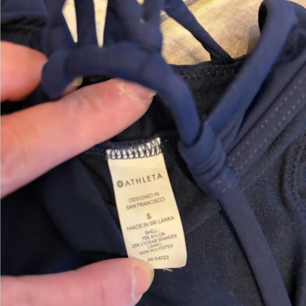 Athleta Navy Women‎ Swim One Piece